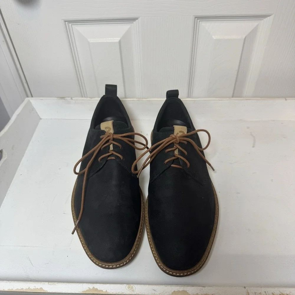 ECCO Men's St.1 Hybrid Plain Toe 2.0 Oxford EU 39 Black US Size 5 Lace‎ Up